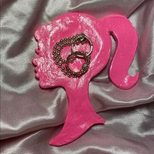 Barbie jewelry holder